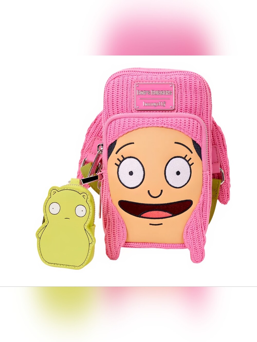 Loungefly Bob's Burgers Louise Cellphone Crossbody w/ Coin Bag 🩷